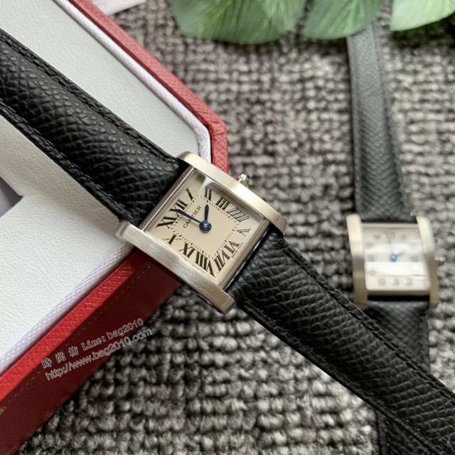 卡地亞專櫃爆款手錶 Cartier經典款法國坦克Tank Franaise系列 女裝腕表  gjs1827